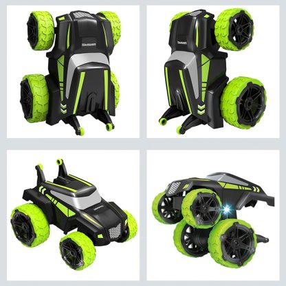 [US Warehouse] 2.4G Wireless Remote Control Car Toy Double Sided 360 Degree Rotating Telescopic Stunt Car - Image 3