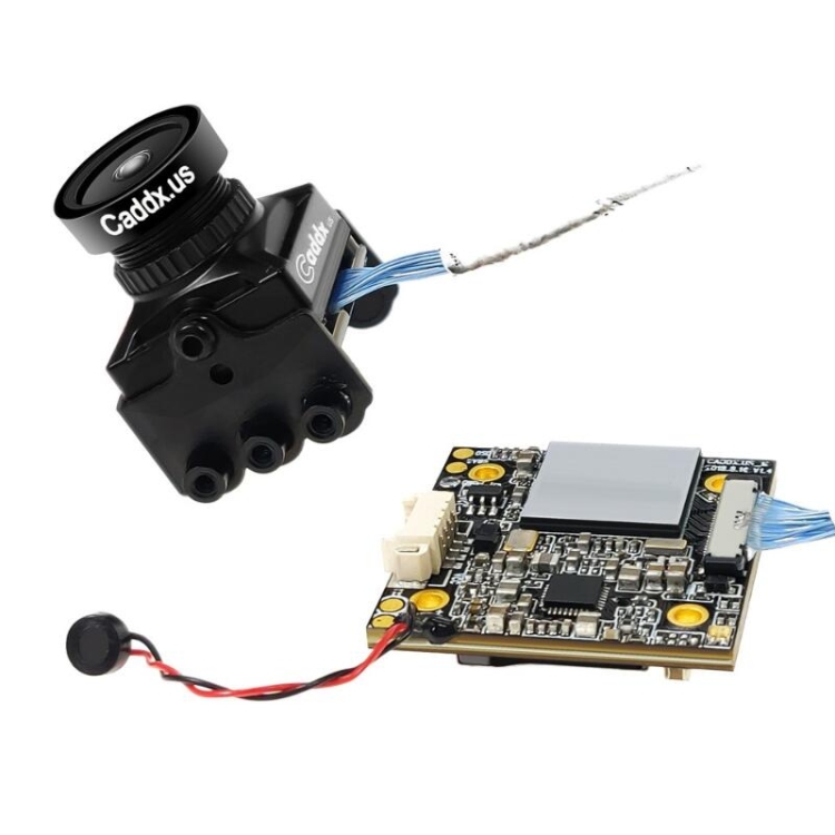 Caddx.us Turtle v2 Mini HD 800TVL 2 Megapixel Lens FPV Color Camera with 1 / 2.7 inch CMOS Sensor, NTSC / PAL Changeable - Image 3