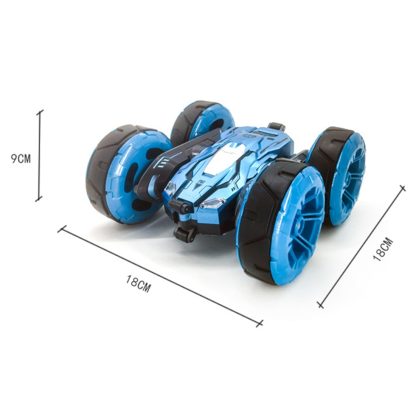 676 2.4GHz 1:24 Wireless Remote Control 360 Degree Rotating Stunt Deformation Four-wheel Drive Children Toy Car(Pink) - Image 3