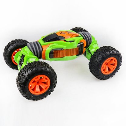 658E 1:12 2.4GHz Double-sided Twisted Off-road Four-wheel Drive Climbing Remote Control Children Toy Car, Size: 40cm(Gre