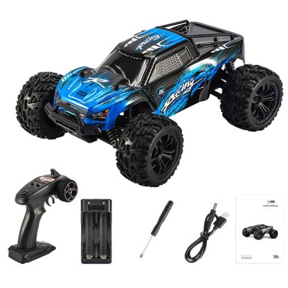 JJR/C Q122B 1:16 2.4GHz Remote Control Racing Off-road Car Vehicle Toy (Blue) - Image 3