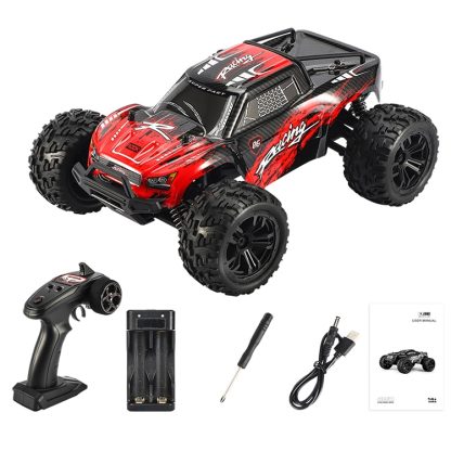 JJR/C Q122B 1:16 2.4GHz Remote Control Racing Off-road Car Vehicle Toy (Red) - Image 3