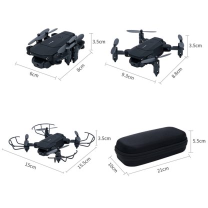 YDJ-D83 2.4G Foldable RC Mini Drone With HD Camera - Image 2