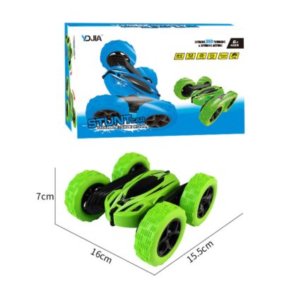 YDJ-D828 2.4G High-Speed Remote Control Stunt Dumper (Green) - Image 2