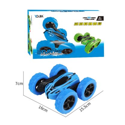 YDJ-D828 2.4G High-Speed Remote Control Stunt Dumper (Blue) - Image 2