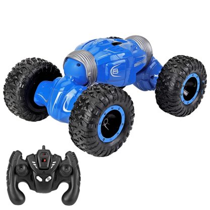 YDJ-D838 1:16 2.4G 4WD Double-side Drive Climbing RC Car (Blue)