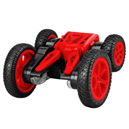 YDJ-D850 1:24 2.4G 360 degree Roller Remote Control Stunt Buggy Car (Red)