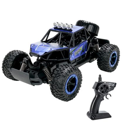 YDJ-D880 2.4G Alloy Remote Control Car Children Toy(Blue)