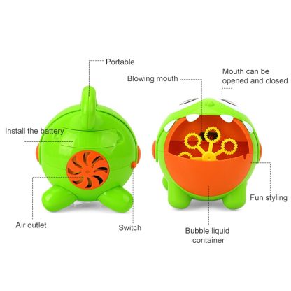 JJR/C V02 Automatic Cartoon Cute Bubble Machine - Image 2