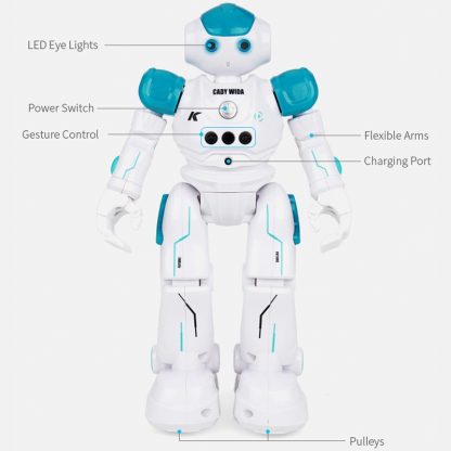 YDJ-K2 Intelligent Programmable Gesture Sensing Robot (Silver) - Image 3