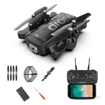 4K Pixels Foldable HD Aerial Photography Dual Cameras RC Quadcopter Drone Remote Control Aircraft, Storage Bag Packaging