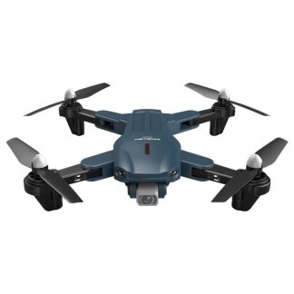 2.4G 4K Dual Camera Foldable Quadcopter With Light (Blue)