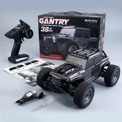 SCY-16103 2.4G 1:16 Electric 4WD RC Off-road Vehicle Car Toy (Dark Gray) - Image 2