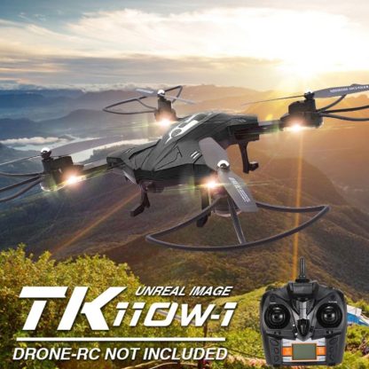 TK110HW Foldable 360 Degree Flip 4-Channel 2.4GHz WiFi Real-time FPV Radio Control Quadcopter with 0.3MP Camera & 6-axis