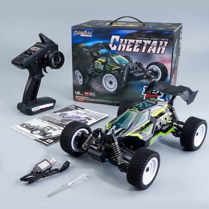 SCY-16201 2.4G 1:16 Electric 4WD RC Racing Off-road Vehicle Car Toy (Green) - Image 2