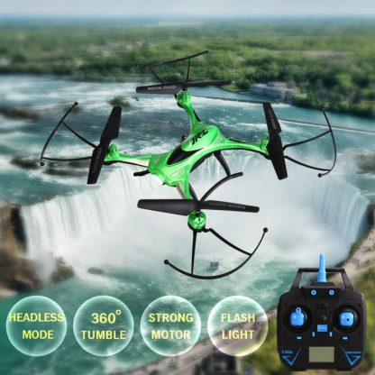 JJR/C H31 360 Degree Flips 4-Channel 2.4GHz Radio Control Quadcopter with 0.3MP Camera & 6-axis Gyro & LED Light & Remot