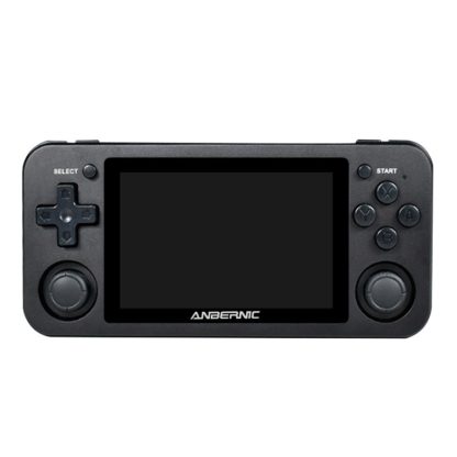 Powkiddy RG351M 3.5 inch Screen Handheld Game Console Arcade Nostalgic Retro Game Console (Black) - Image 2