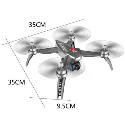 B5W RC Drone 5GHz 1080P Wifi FPV Adjustable Brushless Motor RC Quadcopter with Camera & Remote Control, Follow Me, GPS P - Image 3