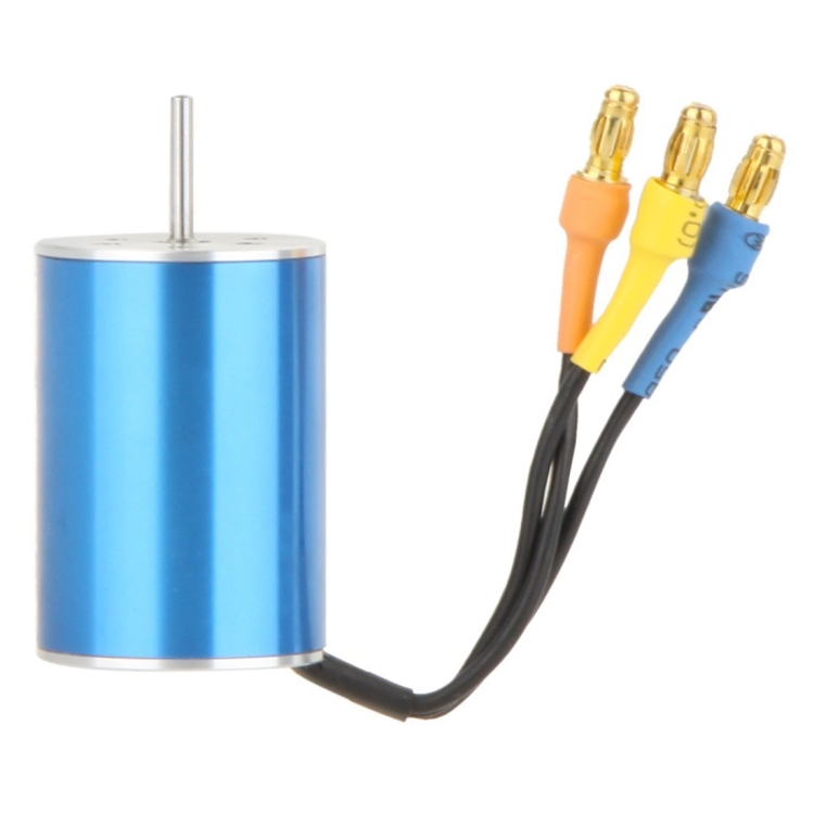 High Performance 2435 4500KV Sensorless Brushless Motor for RC Car Boat(Blue) - Image 2