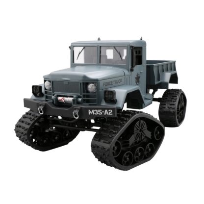 HD001B Four Wheel Drive Off-Road Climbing Load WIFI Control Real Walking Time Transmission Truck for Kids with LED Light