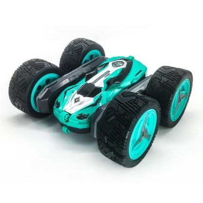 698E Large double-sided Stunt Car 2.4G Cross-country Remote Control Off-road Vehicle(Blue)