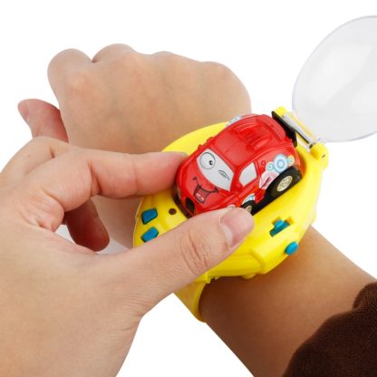 Children Gift Power-sensing Watch Remote Control Cartoon Mini Car Toy, Random Color Delivery(Red) - Image 3