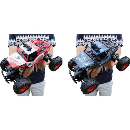 2.4GHz 4WD Double Motors Off-Road Climbing Car Remote Control Vehicle, Model:6255 (Blue) - Image 2