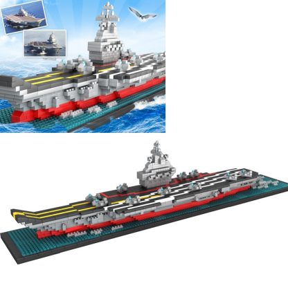 Liaoning DIY Assembled Building Blocks Boat Children Educational Toy