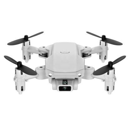 LS-MIN 4K Pixels Foldable RC Quadcopter Drone Remote Control Aircraft, Box Packaging (Grey White) - Image 2