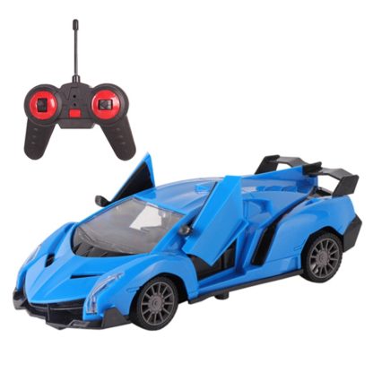 MoFun 869-24A 1:24 Remote Control Racing Drift Sports Car RC Toy(Blue)