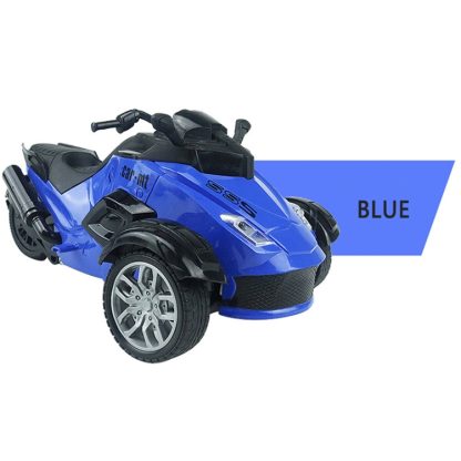 MoFun 869-72A 1:14 Remote Control Three-wheeled Sports Motorcycle Toy Moto(Blue) - Image 2