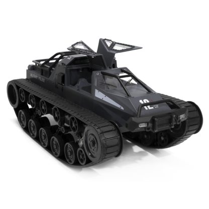 SG-1203 1:12 2.4G Simulation Remote Control EV Tracked Vehicle Tank Off-road Vehicle Model Car Toy (Grey) - Image 3