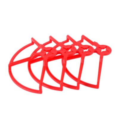 4 PCS 4 Inch Universal Props Guard Propeller Protector(Red)