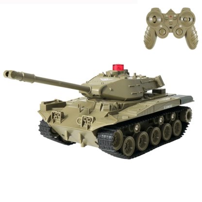 JJR/C Q85 2.4Ghz Remote Control Battle Tank Vehicle Toy (Green)