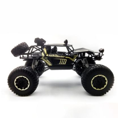 HD609 1:8 Oversized Alloy Climbing Car Off-road Remote Control Vehicle Toy(Black)