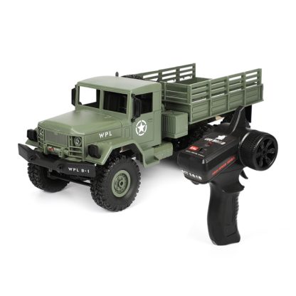 WPL B-16 Full Body 1:16 Mini 4WD RC Military Truck Control Car Toy(Green)