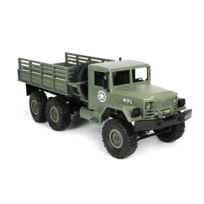 WPL B-16 Full Body 1:16 Mini 4WD RC Military Truck Control Car Toy(Green) - Image 3