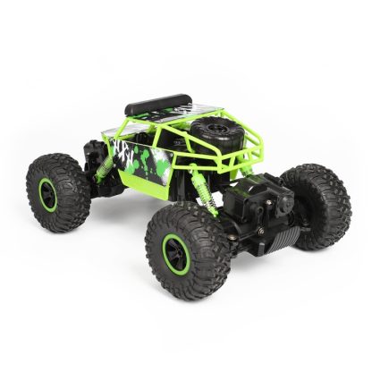 X Power S-001 1:18 Mini 2.4G 4WD RC Crawler Off Road Car, 130 Strong Magnetic Carbon Brush Motor(Green) - Image 2