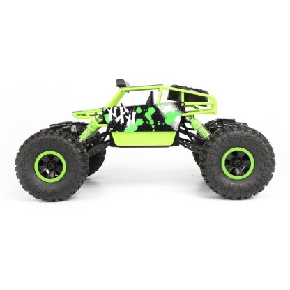 X Power S-001 1:18 Mini 2.4G 4WD RC Crawler Off Road Car, 130 Strong Magnetic Carbon Brush Motor(Green) - Image 3