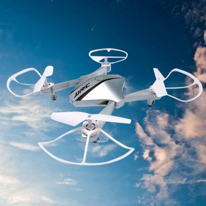 JJR/C H44WH Rhombus Folding 3D Flip WiFi Real-time App Control Quadcopter with 720P Camera & LED Light(Silver)