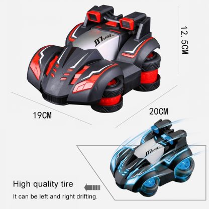 HD882J Creative Stunt Drift Suspension Remote Control Car Electric Vehicle Toy (Red) - Image 3