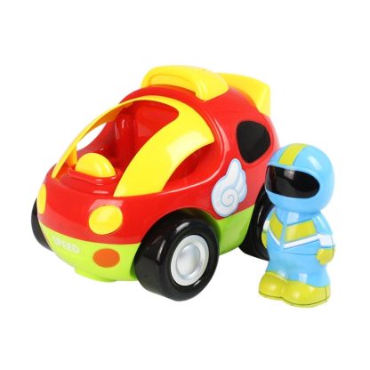 MoFun 508A Two-way Cartoon Remote Control Car Children Toy Car with Light & Music & Engine Sound(Red) - Image 2