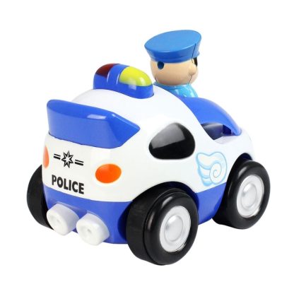 MoFun 508B Two-way Cartoon Remote Control Car Children Toy Car with Light & Music & Engine Sound(White) - Image 3