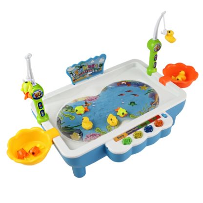 MoFun KM68016 USB Electric Magnetic Fishing Toys with Light & Music(Blue) - Image 3