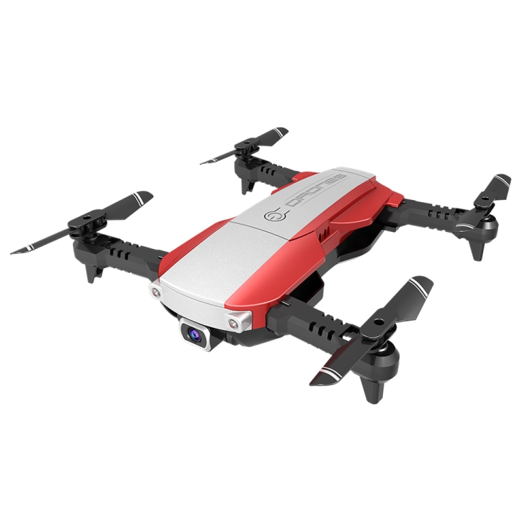 LANSENXI NVO 2.4GHz 4-Axis 4CH Foldable HD Aerial Photography Quadcopter with 4K Camera (Red)