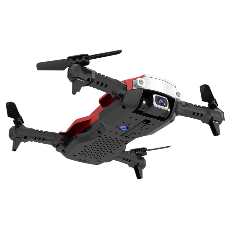 LANSENXI NVO 2.4GHz 4-Axis 4CH Foldable HD Aerial Photography Quadcopter with 4K Camera (Red) - Image 3
