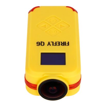 Hawkeye Firefly Q6 4K 120 Degree Angle 12M Pixel HD Action / FPV Camera(Yellow) - Image 3