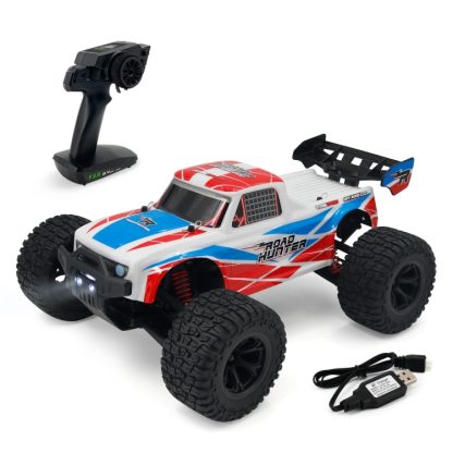 JJR/C Q123 2.4G 4WD 22000rpm High Rotational Speed RC Van Car Kids Toy (Blue) - Image 2