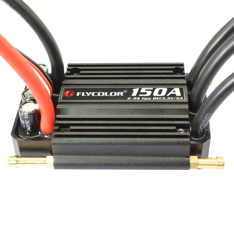 Flycolor Flymoster Series 150A 2-6S Waterproof Electronic Speed Controller for RC Boat - Image 3