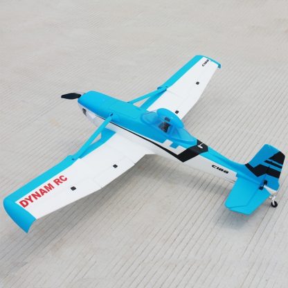 Dynam DY8967PNP Cessna 188 Crop Duster 1500mm Wingspan RC Trainer Plane Model Airplane,  PNP Version(Blue) - Image 2